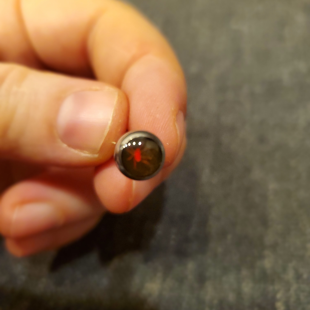 Spider Surgical Stainless Steel Tongue Ring Bar Flower